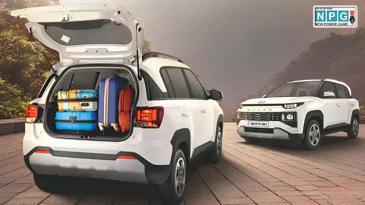 68 bhp पावर और 95.2 Nm टॉर्क के साथ Hyundai Exter Hy-CNG Duo EX वेरिएंट भारत में हुआ लॉन्च, कीमत ₹7.51 लाख से शुरू 68 bhp पावर और 95.2 Nm टॉर्क के साथ Hyundai Exter Hy-CNG Duo EX वेरिएंट भारत में हुआ लॉन्च, कीमत ₹7.51 लाख से शुरू