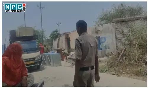 CG: 10 एकड़ सरकारी जमीन पर अतिक्रमण, 23 लोगों के मकान पर चला बुलडोजर