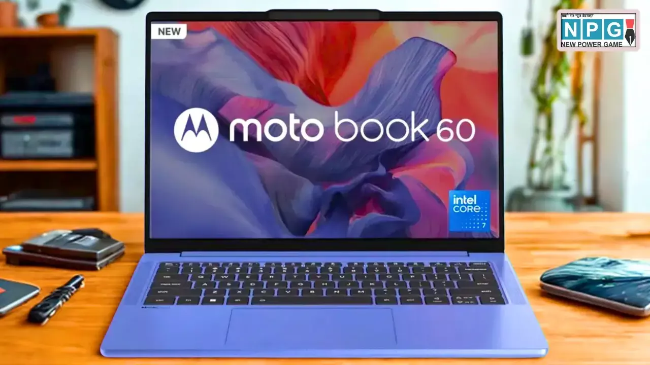 Motorola का भारत में जलवा! लॉन्च किया 16GB रैम, 120Hz OLED डिस्प्ले वाला शानदार लैपटॉप Moto Book 60, जानें कीमत और फीचर्स