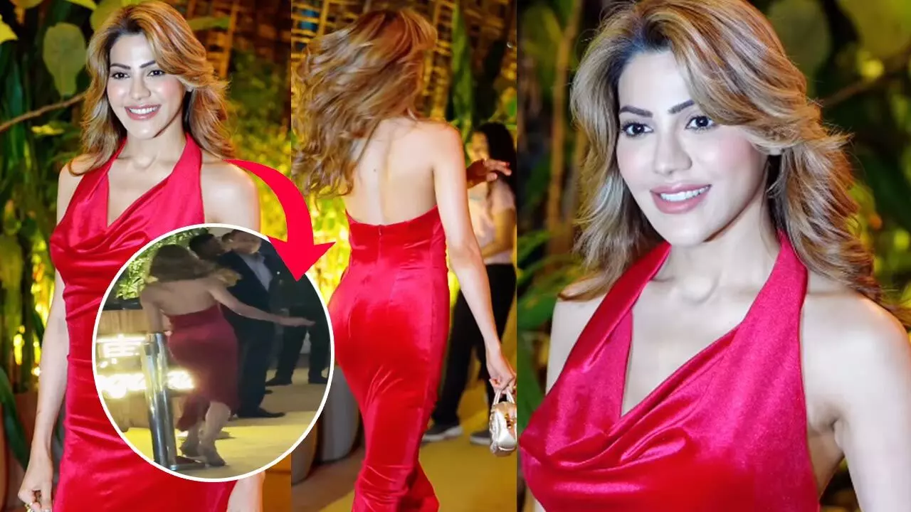 Nikki Tamboli Video: बैकलेस गाउन पहना निक्की तंबोली को पड़ा भारी, बाल-बाल बची एक्ट्रेस, देखिए VIDEO क्या हुआ ऐसा.... Nikki Tamboli Video: बैकलेस गाउन पहना निक्की तंबोली को पड़ा भारी, बाल-बाल बची एक्ट्रेस, देखिए VIDEO क्या हुआ ऐसा....