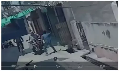 Bilaspur News: मटन काटने के चापड़ से दूधवाले पर हमला, वीडियो वायरल...
