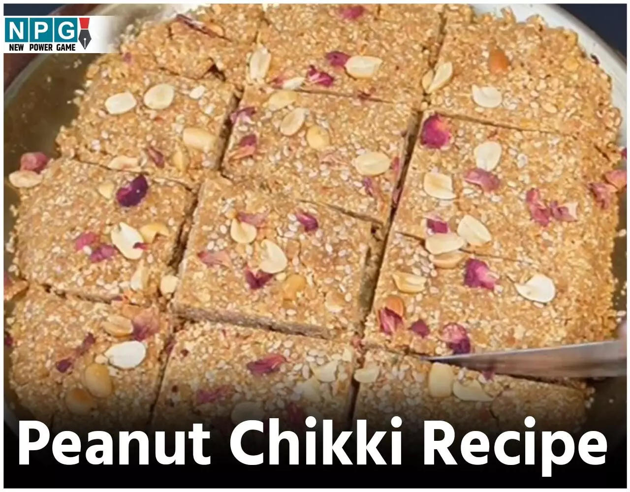 Peanut Chikki Recipe Peanut Chikki Recipe