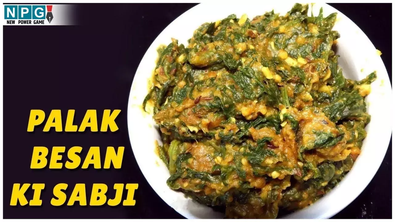 Rajsthani Palak-Besan Sabzi Recipe: राजस्थानी अंदाज में बनाइये पालक और बेसन की स्वादिष्ट सब्ज़ी, लंच बॉक्स के लिए हेल्दी रेसिपी...