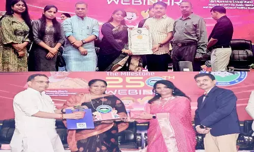 राष्ट्रीय 250 वेबिनार में नम्रता पटेल पूर्व अध्यक्ष बाल कल्याण समिति का मध्यप्रदेश में सम्मान