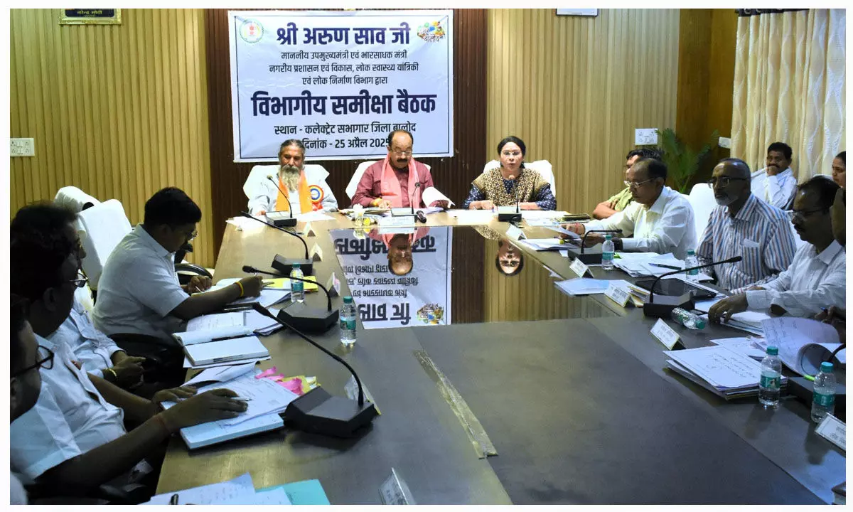 उप मुख्यमंत्री ने पीएचई और पीडब्ल्यूडी के कार्यों की समीक्षा की, बोले-गंभीरता और सक्रियता से काम करें अधिकारी...