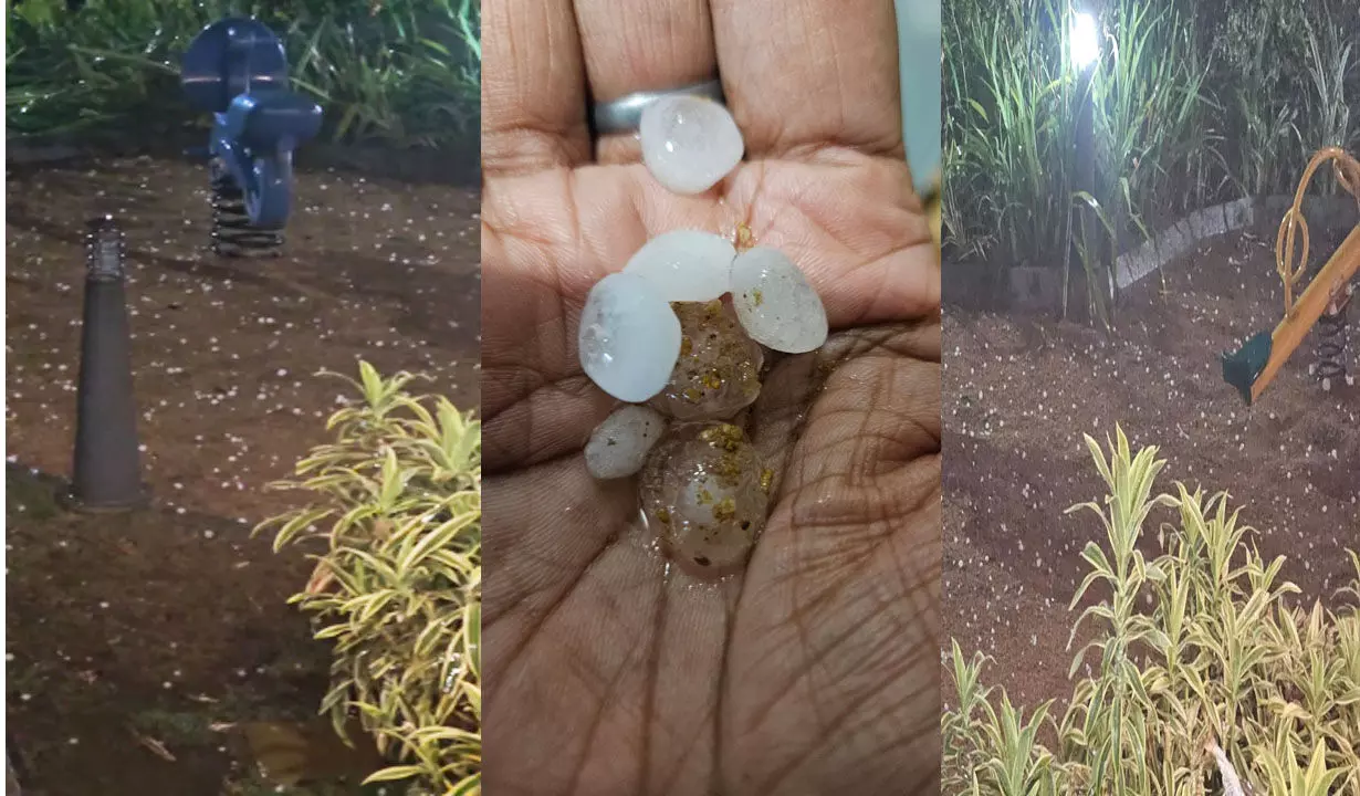 Chhattisgarh Changed weather: भीषण गर्मी के बीच रायपुर में गिरे ओले, जोरदार हुई बारिश, लोगों को मिली गर्मी से राहत, देखें वीडियो