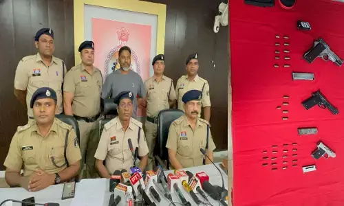 Bilaspur News: सुपारी किलर तीन पिस्टल, कारतूस और भारी मात्रा में हथियार के साथ गिरफ्तार