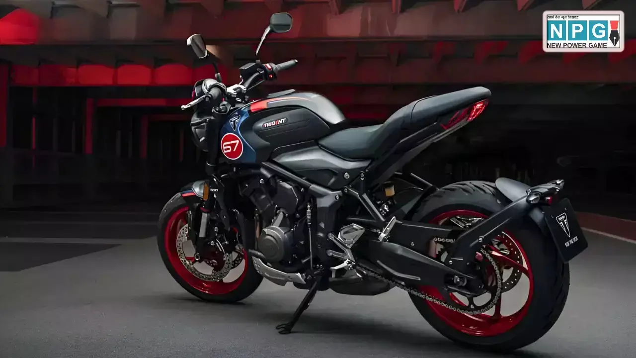 ट्राइंफ शिफ्ट असिस्ट के साथ 2025 Trident 660 Triple Tribute हुई रिवील्ड, जानें इसकी पूरी डिटेल्स ट्राइंफ शिफ्ट असिस्ट के साथ 2025 Trident 660 Triple Tribute हुई रिवील्ड, जानें इसकी पूरी डिटेल्स