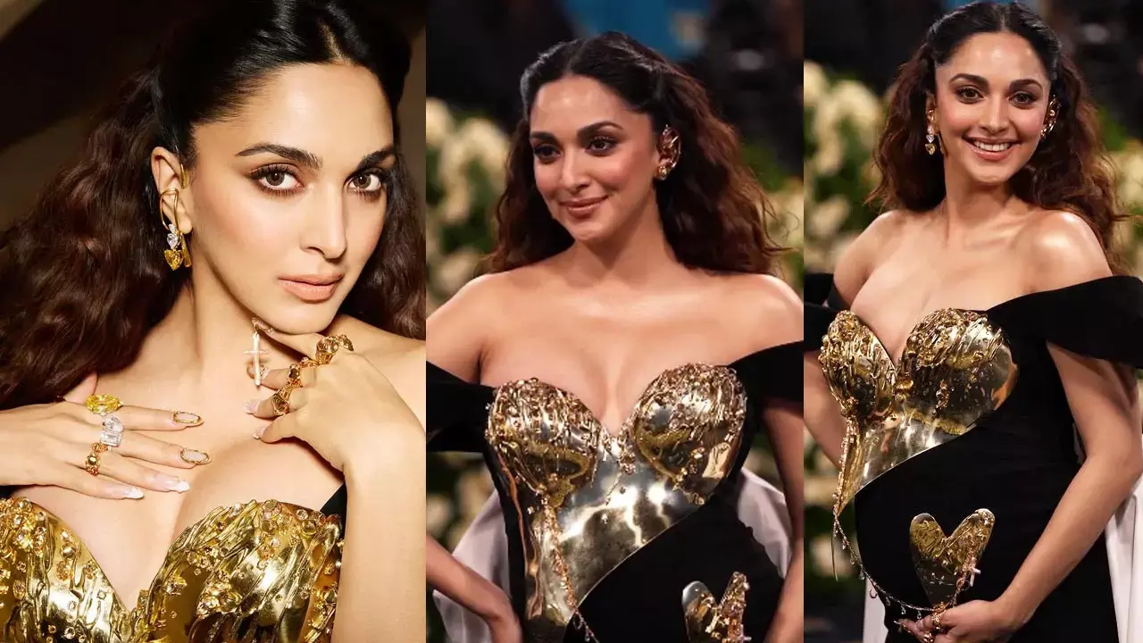 Kiara Advani in Met Gala 2025: बेबी बंप के साथ मेट गाला में कियारा आडवाणी ने मारी धांसू एंट्री, होने वाली मां का अवतार देख चमक उठीं सबकी आंखें...
