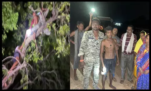Raigarh News: आत्महत्या करने पेड़ पर चढ़ा युवक, फिर 112 के आरक्षक ने ऐसे बचाई जान...