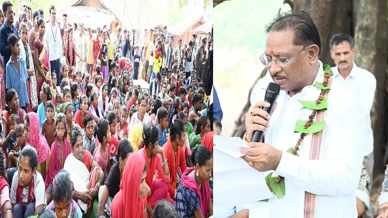 Vishnu Deo Sai: CM विष्णुदेव की घोषणाओं पर मुलेर में शुरू हुआ फटाफट अमल, कई कार्य हुए स्वीकृत...