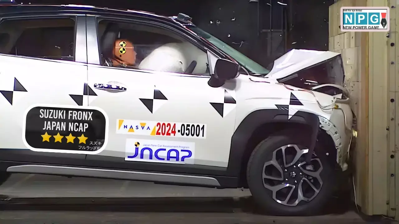 जापान में बजा भारत का डंका! Maruti Suzuki Fronx को क्रैश टेस्ट में मिली 4 स्टार सेफ्टी रेटिंग, जानें क्यों है यह बड़ी बात जापान में बजा भारत का डंका! Maruti Suzuki Fronx को क्रैश टेस्ट में मिली 4 स्टार सेफ्टी रेटिंग, जानें क्यों है यह बड़ी बात