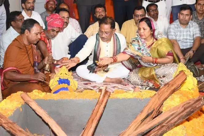 मुख्यमंत्री ने ग्राम दोकड़ा में भगवान जगन्नाथ मंदिर के प्राण प्रतिष्ठा कार्यक्रम में हुए शामिल, प्रदेश की सुख समृद्धि और खुशहाली की कामना की