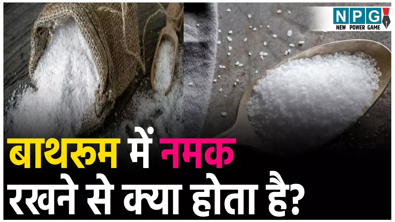 Bathroom Vastu Tips In Hindi: बाथरूम में एक कटोरी नमक रखने से दूर हो जायेगी आर्थिक समस्या, आजमाकर देखिए