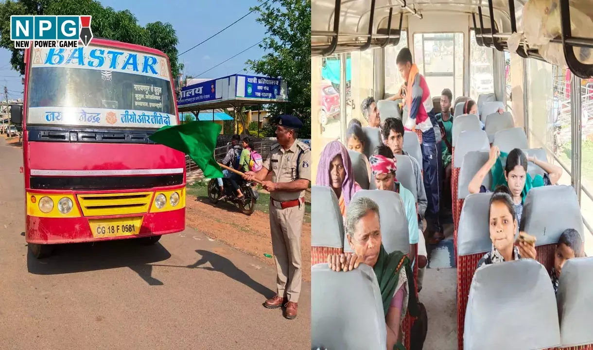 अबूझमाड़ के कुतुल तक पहुँची बस सेवा, नियद नेल्ला नार योजना से बदल रही गांवों की तस्वीर...ग्रामीणों ने मुख्यमंत्री का जताया आभार