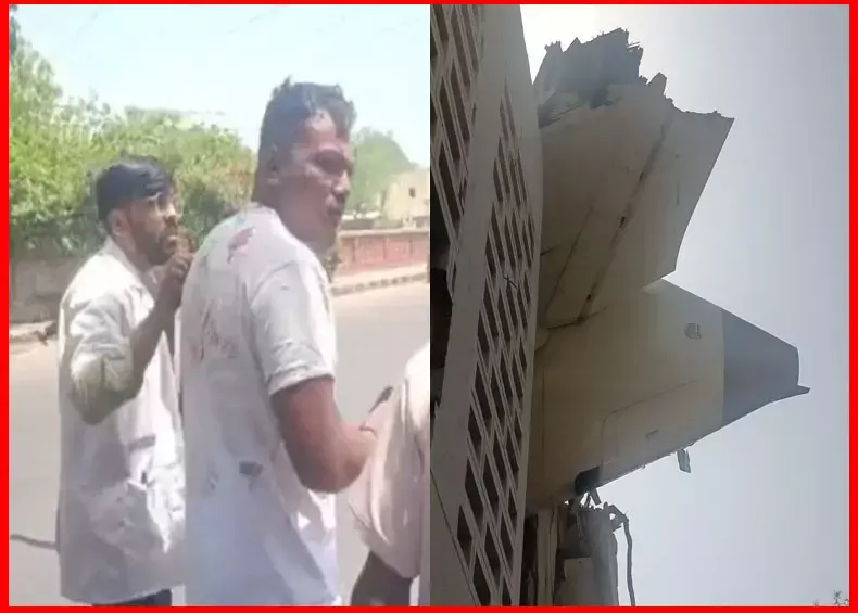 Ahamadabad London Plane Crash : चमत्कार! एयर इंडिया विमान हादसे में जिंदा बच गया एक शख्स, हादसे के बाद सड़क पर चलते नजर आये...