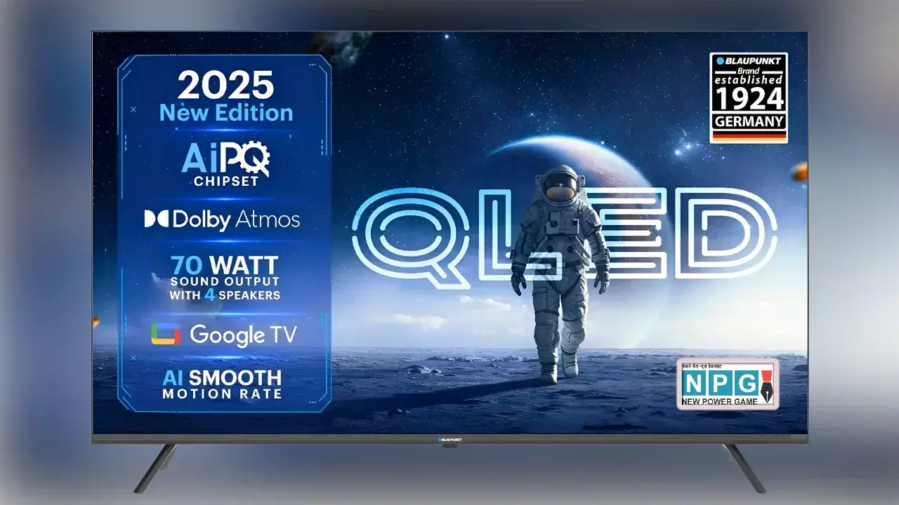 Blaupunkt QLED Google TV Launched in India