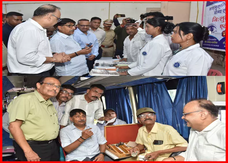Durg News: दुर्ग में पुलिस परिवार के सदस्यों के लिए मेगा मेडीकल कैम्प, DGP, IG, SSP ने कराया चिकित्सा परीक्षण...