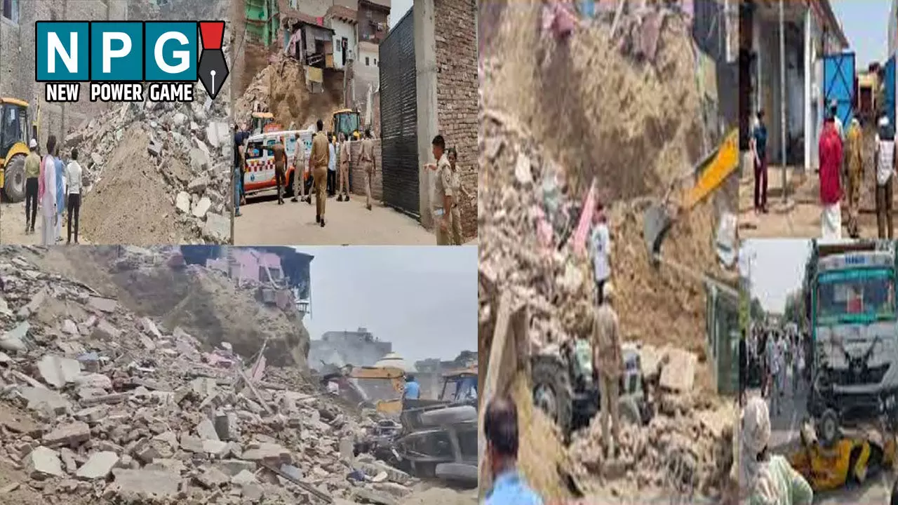 टीला खिसकने से 6 मकान ढहे, 3 की मौत, रेस्क्यू ऑपरेशन जारी