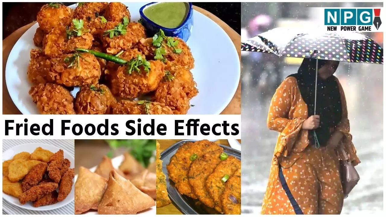 Fried Foods Side Effects: बारिश में क्रंची फ्राइड स्नेक्स की तलब देती बीमारियों को दावत,