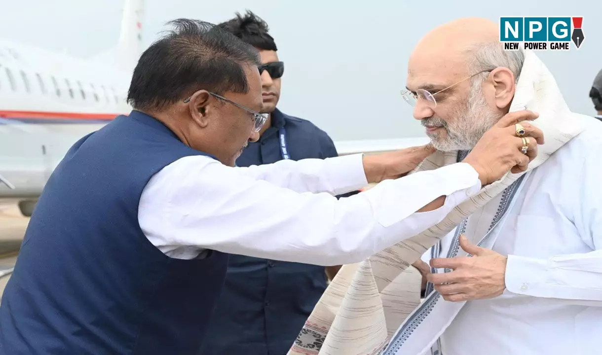 CG News: केंद्रीय गृह मंत्री अमित शाह का मुख्यमंत्री विष्णुदेव साय ने एयरपोर्ट पर किया स्वागत...