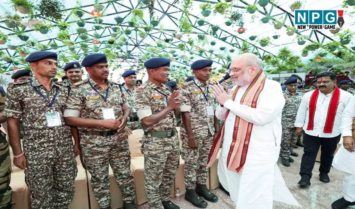 CG News: केंद्रीय गृह मंत्री अमित शाह ने सुरक्षा बलों के जवानों के साथ किया संवाद, बोले-सुरक्षा बलों के परिश्रम, त्याग व बलिदान को स्वर्णिम अक्षरों से लिखा जायेगा