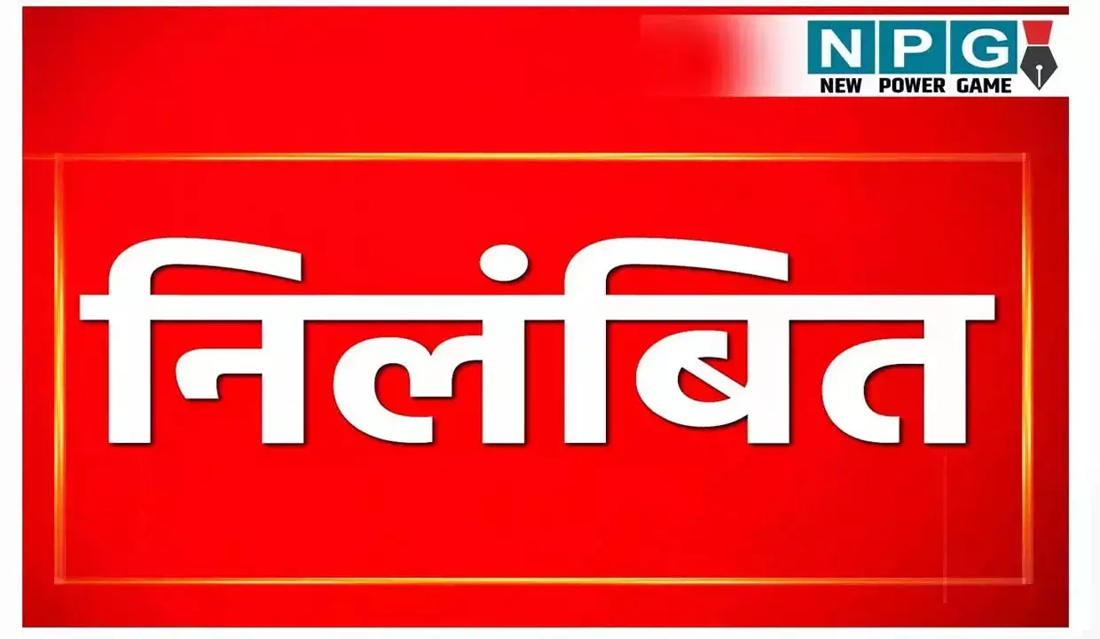 CG Teacher Suspended: बुक स्कैनिंग कार्य में लापरवाही, संकुल समन्वयक निलंबित...