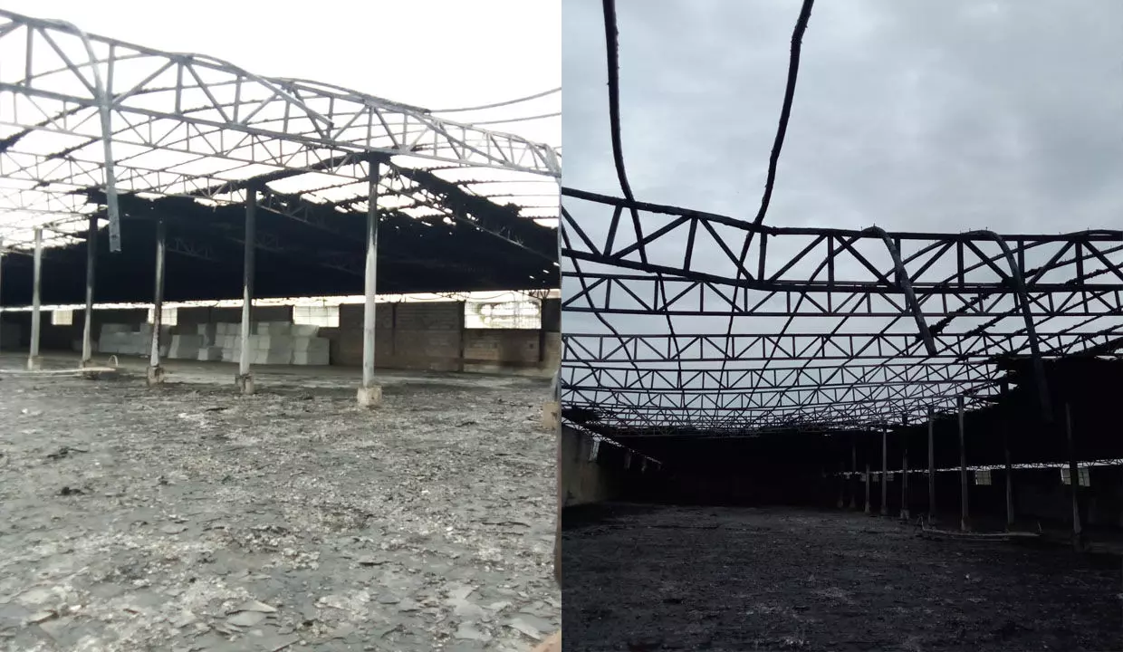 Raipur Crime News: गद्दा फैक्ट्री में लगी भीषण आग, कर्मचारी की जिंदा जलकर मौत, पुलिस जांच में जुटी...