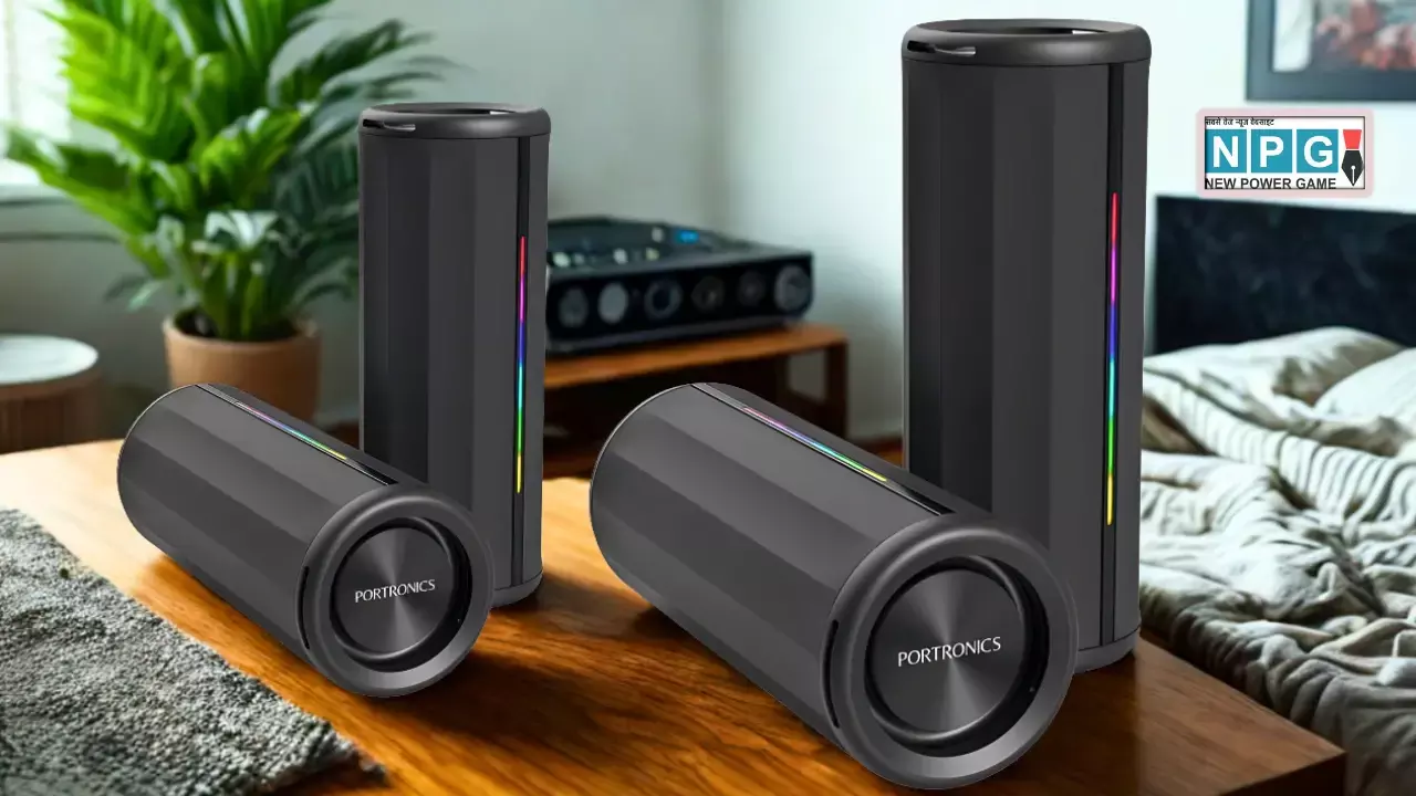 Portronics NOVA 40W Portable Bluetooth Speaker News Hindi