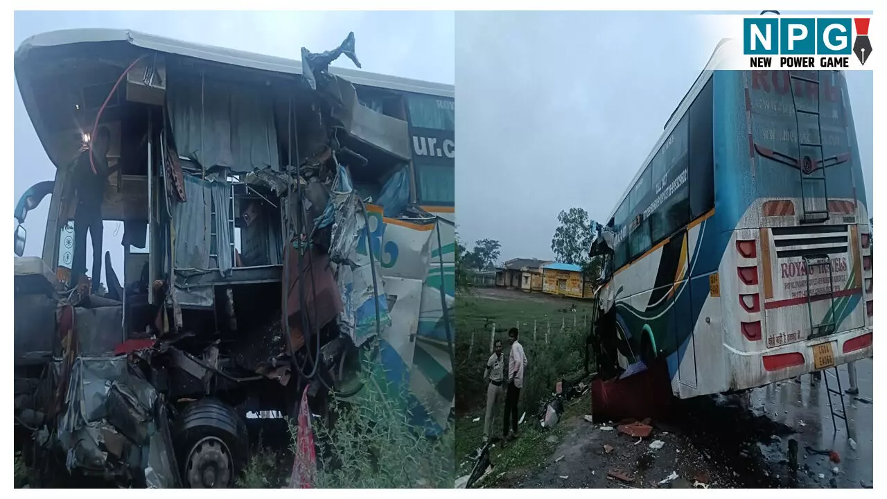 Raipur Accident News: छत्तीसगढ़ में दर्दनाक सड़क हादसा, यात्रियों से भरी बस हाइवा से टकराई