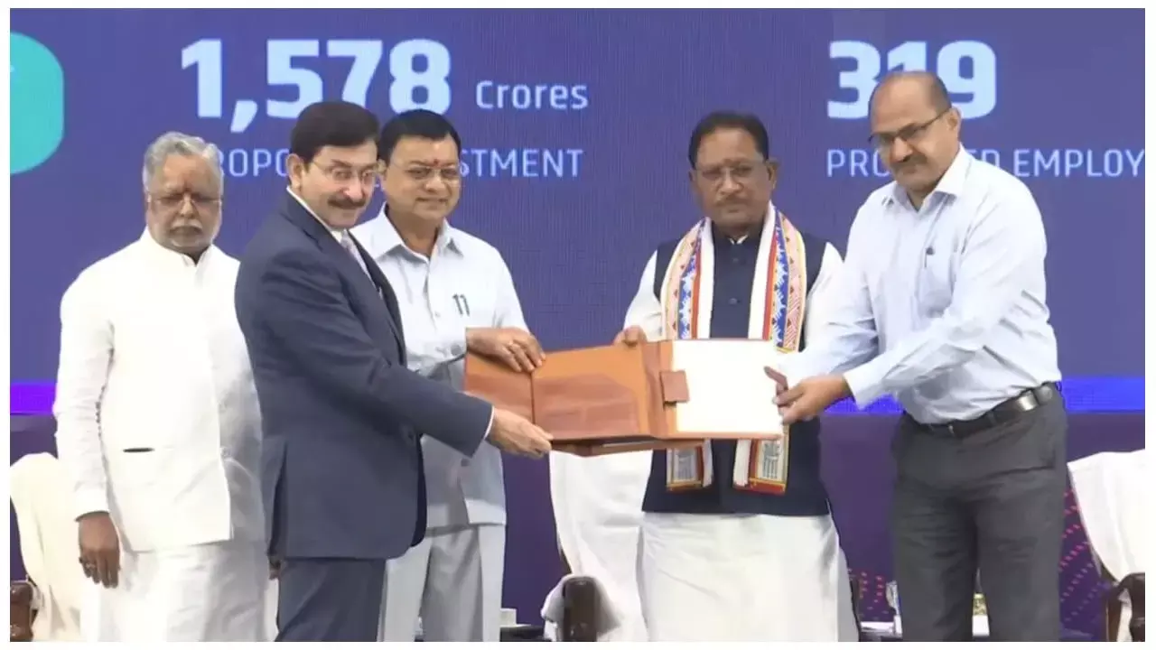 Jindal Group: 75000 करोड़ का निवेश: जिंदल ग्रुप ने स्टील, थर्मल और सोलर पावर प्लांट के लिए छत्तीसगढ़ सरकार से किया MOU...