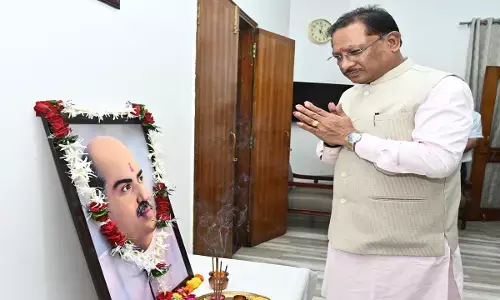 मुख्यमंत्री विष्णु देव साय ने डॉ. श्यामा प्रसाद मुखर्जी की जयंती पर अर्पित की श्रद्धांजलि...