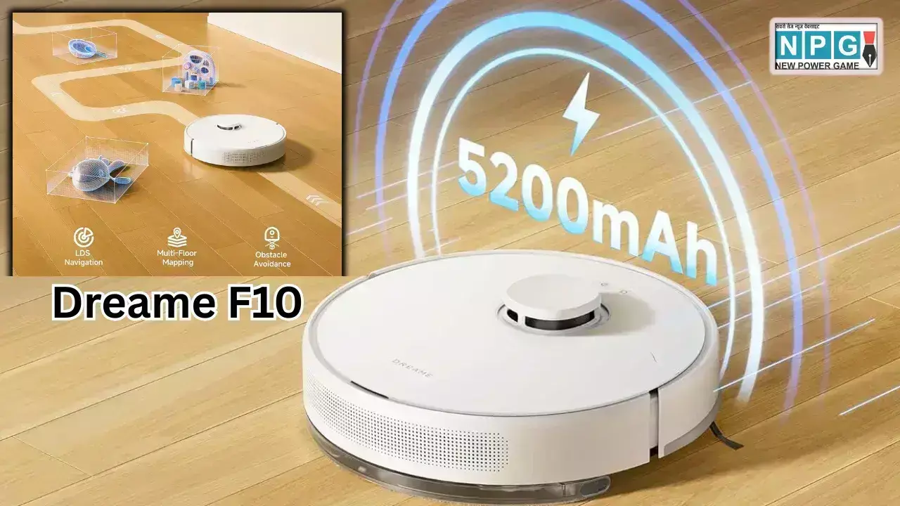 Dreame F10 Robot Vacuum Cleaner News Hindi
