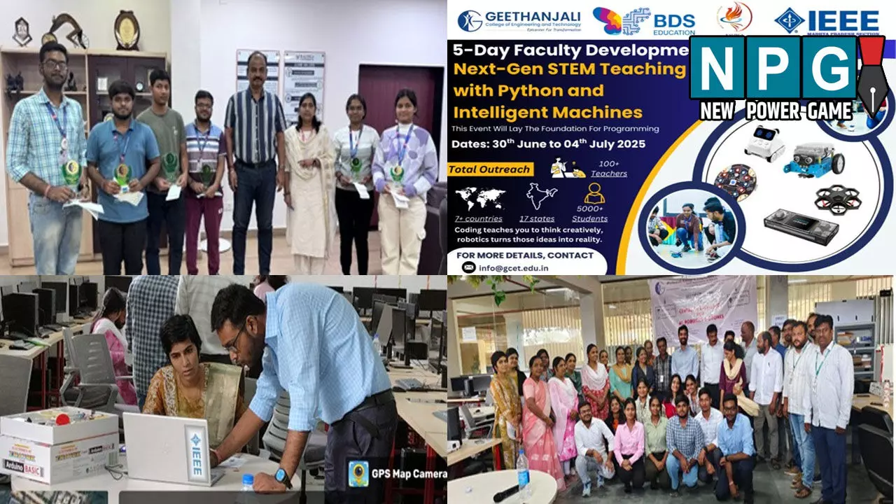 CG News: कलिंगा यूनिवर्सिटी का संकाय विकास कार्यक्रम, पायथन और बुद्धिमान मशीनों के साथ अगली पीढ़ी के STEM शिक्षण रहा विषय