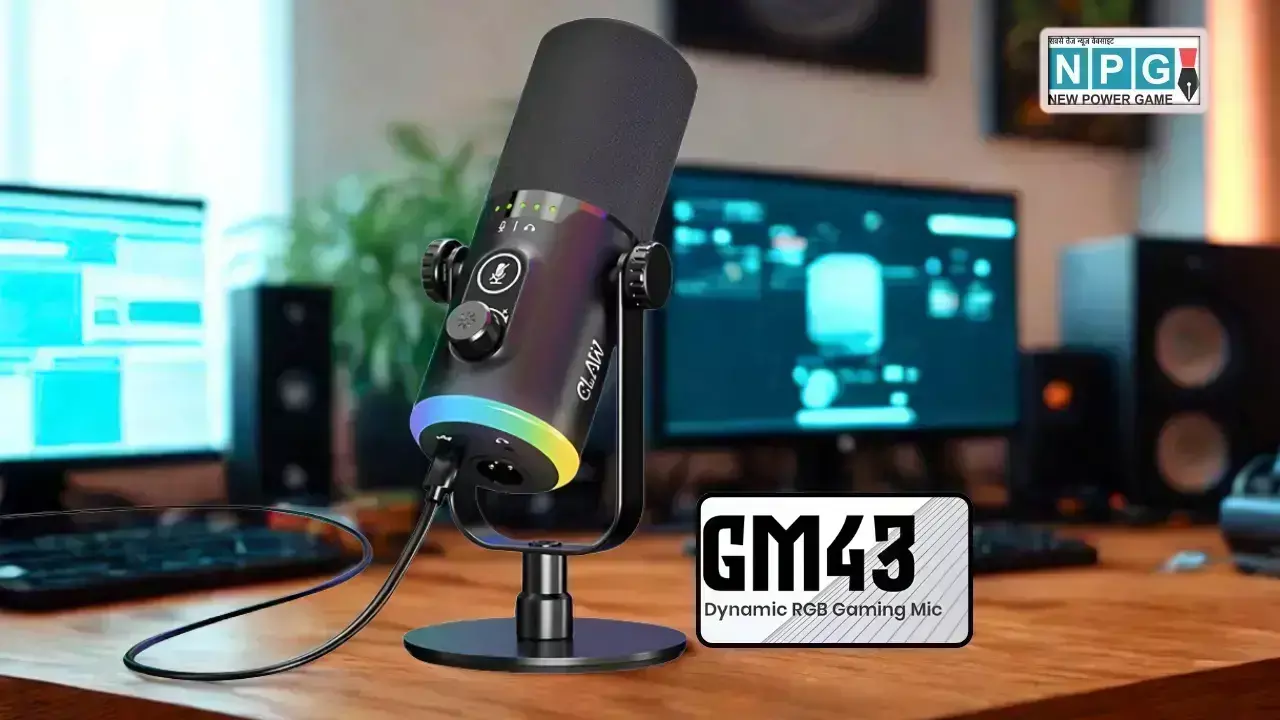 CLAW GM43 Dynamic RGB Gaming Mic News Hindi CLAW GM43 Dynamic RGB Gaming Mic News Hindi