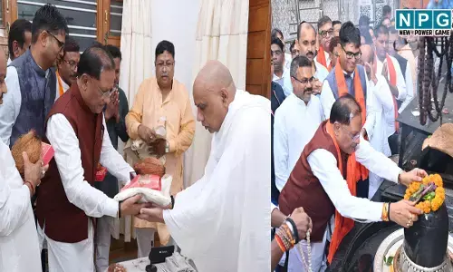 गुरु पूर्णिमा पर अघोर गुरुपीठ और सत्यनारायण बाबा धाम कोसमनारा में पहुंचे मुख्यमंत्री विष्णु देव साय, प्रदेशवासियों की सुख-समृद्धि और खुशहाली की प्रार्थना की