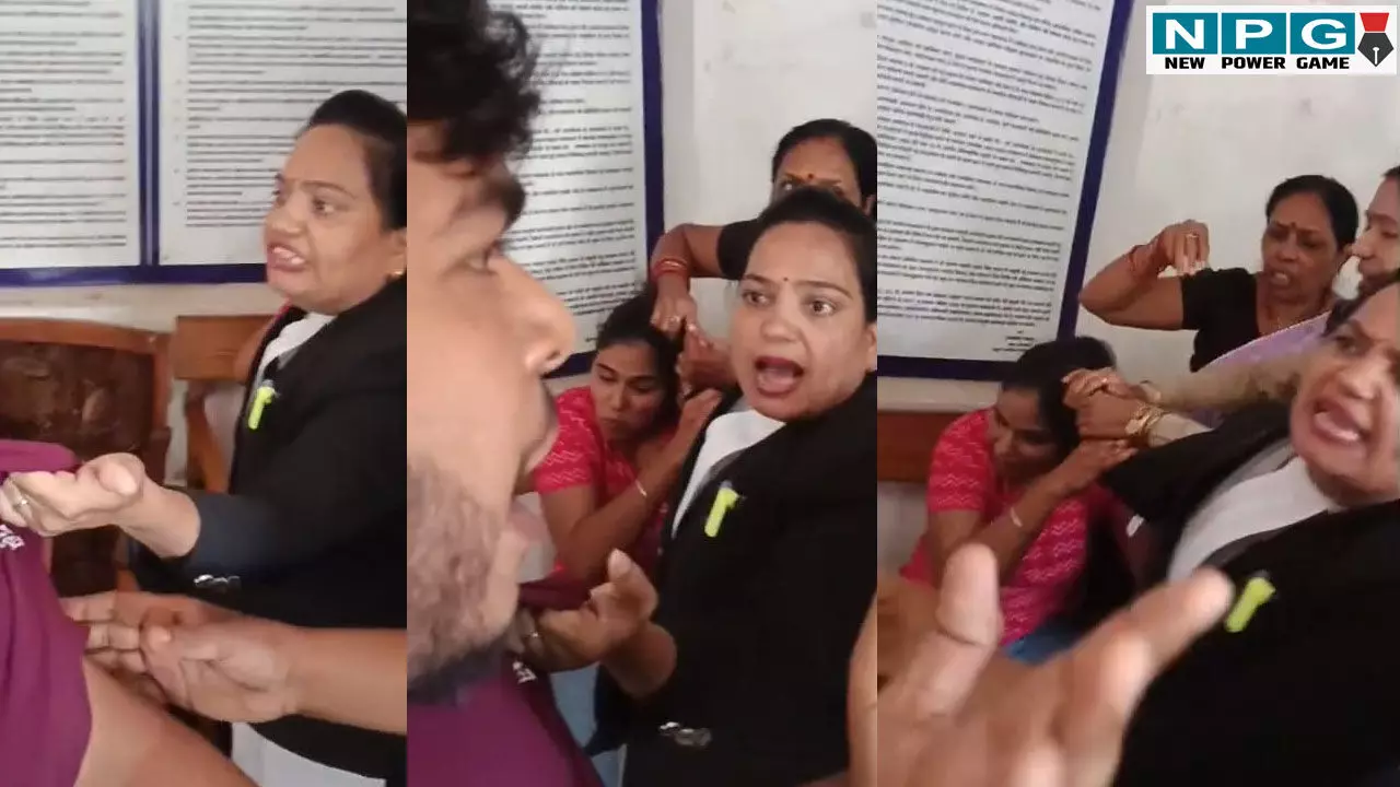 Watch Video: वकील या विलेन? कोर्ट में महिला वकील की गुंडागर्दी, क्लाइंट को पीटा, हार्ट पेशेंट मां को धक्का, वीडियो बनाने वाले का कॉलर पकड़ा