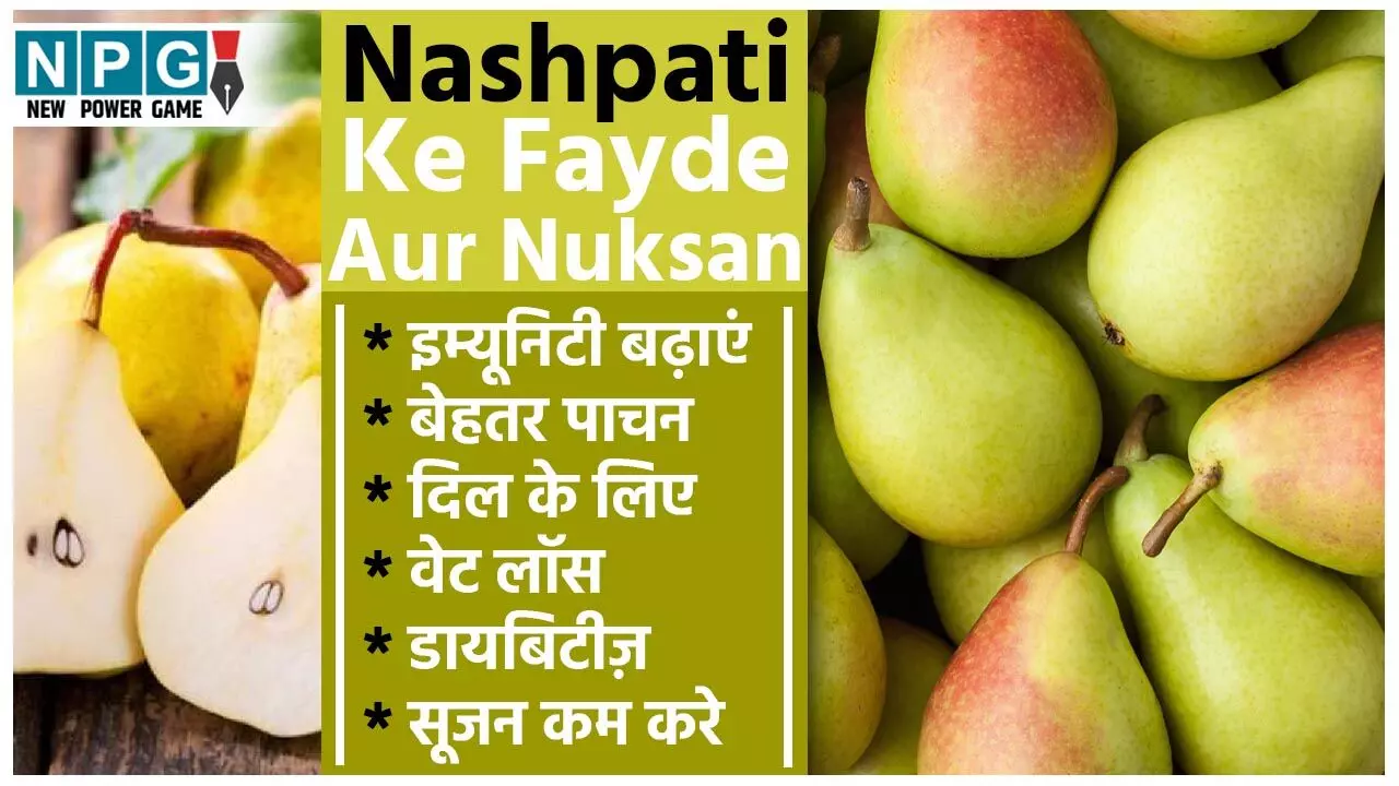 Nashpati Ke Fayde Aur Nuksan: रोज़ एक रसभरी नाशपाती खाने से मिलेंगे  जबरदस्त फायदे, किन लोगों के लिए सावधानी ज़रूरी, यह भी जाने...