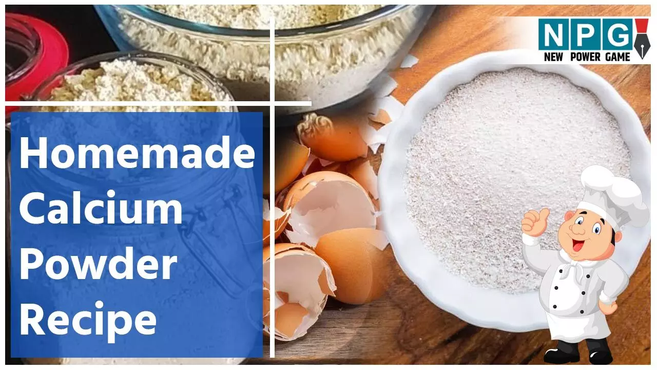 Homemade Calcium Powder Recipe: घर में ऐसे बनाएं होममेड कैल्शियम पाउडर, सप्लीमेंट्स लेने की नहीं पड़ेगी ज़रूरत...