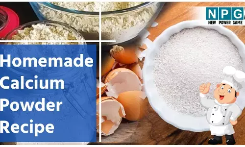 Homemade Calcium Powder Recipe: घर में ऐसे बनाएं होममेड कैल्शियम पाउडर, सप्लीमेंट्स लेने की नहीं पड़ेगी ज़रूरत...