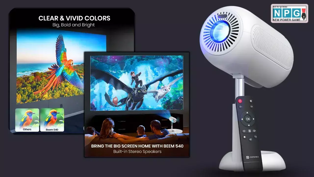 Beem 540 Smart LED Projector Launched in India News Hindi