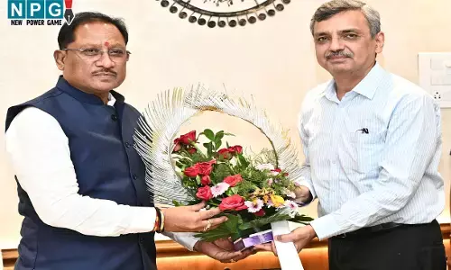 मुख्यमंत्री साय से भारत सरकार में भूमि संसाधन सचिव ने की भेंट, भू-अभिलेख सुधार, डिजिटल सर्वे और राजस्व न्यायालयों मामलों के त्वरित निराकरण को लेकर हुई विस्तृत चर्चा