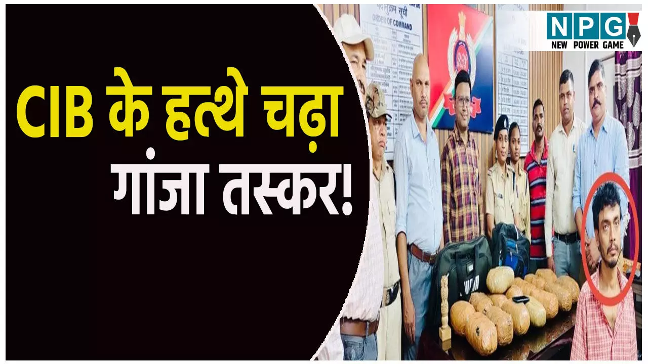 विदेशी से लाया था गांजा, शराब के नशे में बिलासपुर की जगह पहुंच गया रायपुर, फिर CIB ने धर दबोचा!