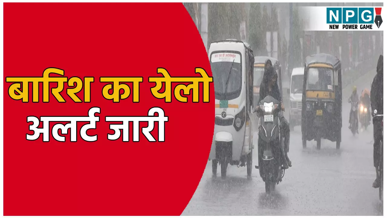 CG के सभी जिलों में बारिश का येलो अलर्ट जारी, IMD ने जारी की चेतावनी, जाने अपने शहर के मौसम का हाल