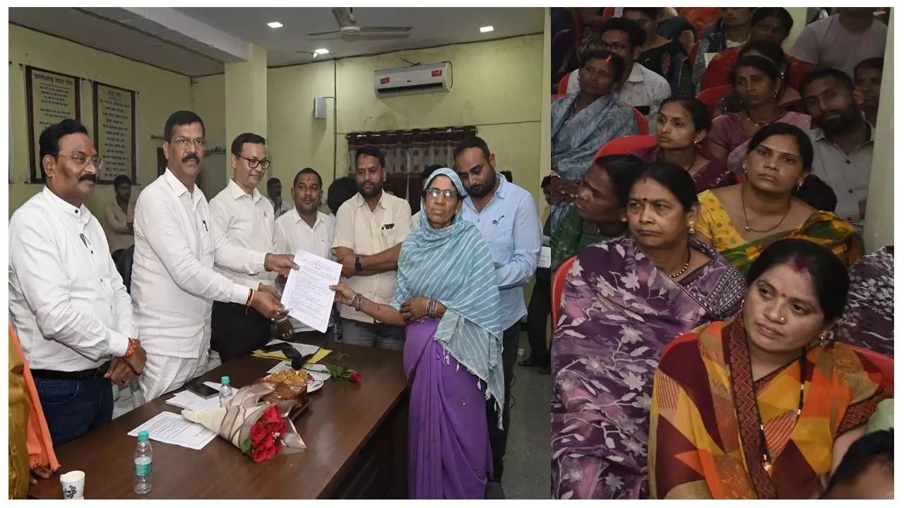 Birgaon News: बीरगांव में आवासहीनों को मिली पीएम आवास की सौगात, महापौर व आयुक्त भी रहे शामिल...