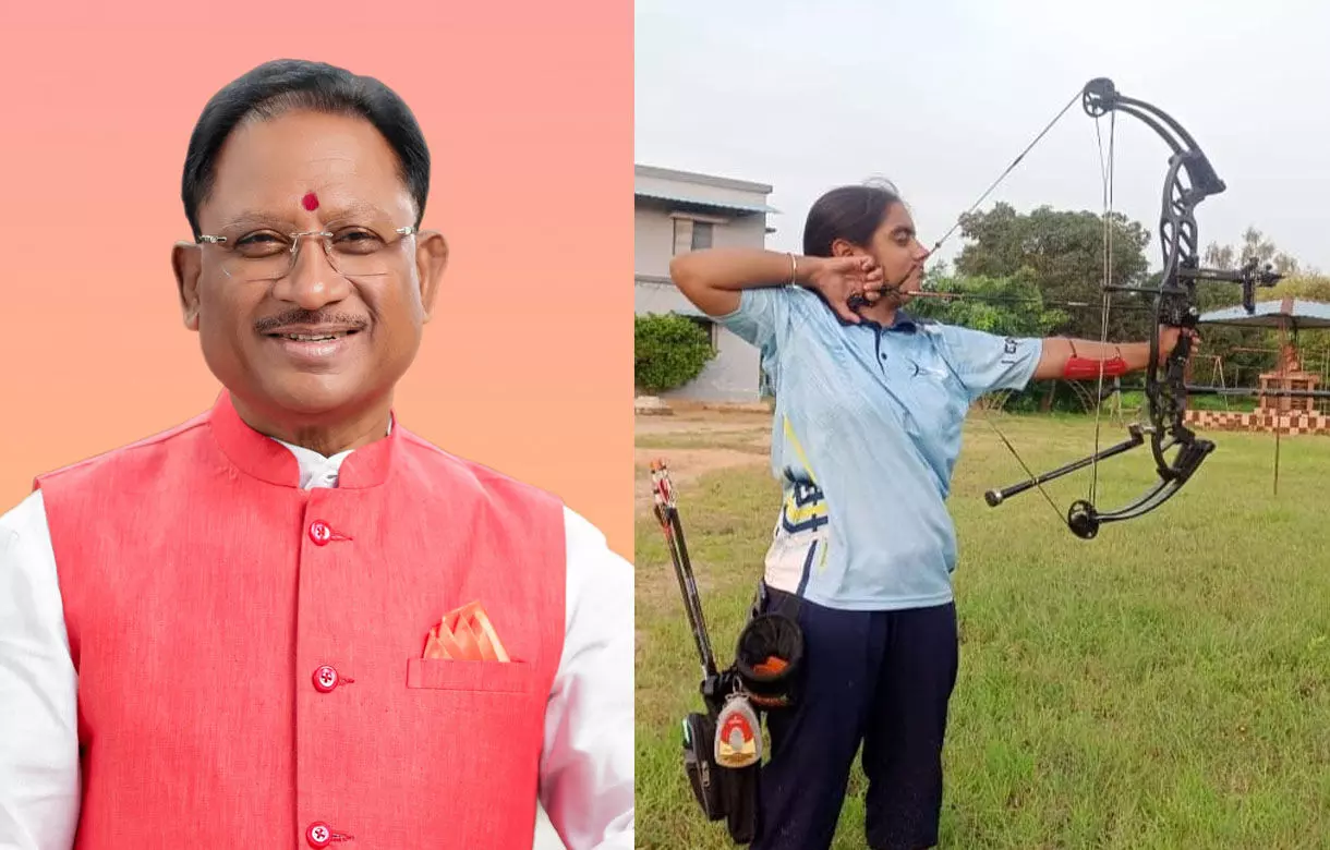 CM विष्णुदेव साय ने दी नवलीन को बधाई, कहा-छत्तीसगढ़ की उभरती प्रतिभा को मिलेगा हरसंभव सहयोग CM विष्णुदेव साय ने दी नवलीन को बधाई, कहा-छत्तीसगढ़ की उभरती प्रतिभा को मिलेगा हरसंभव सहयोग