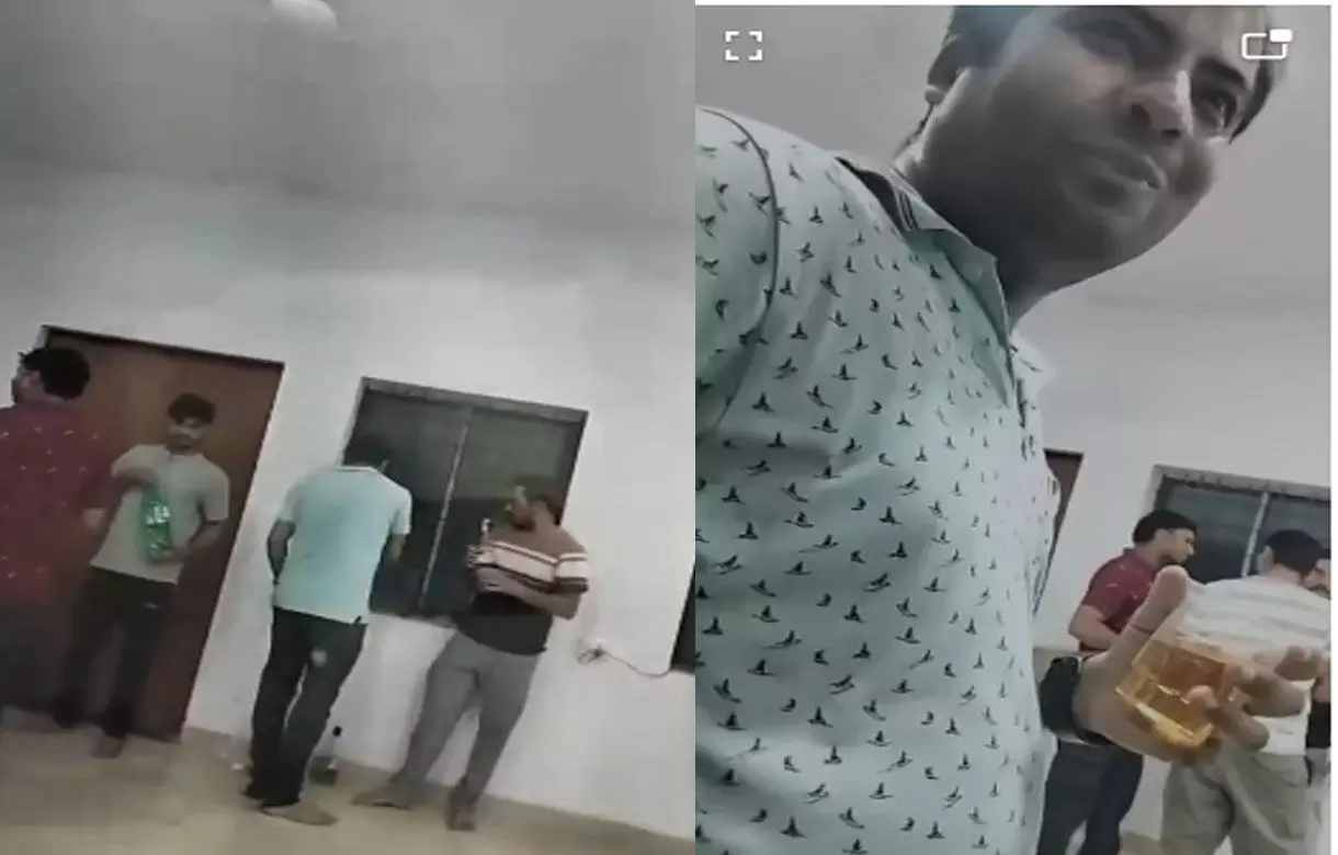 CG Crime News: विदाई पार्टी में कर्मचारियों ने जमकर पी शराब, पूरी रात फिल्मी गानों में डांस करते रहे, आसपास के लोग होते रहे हलाकान...