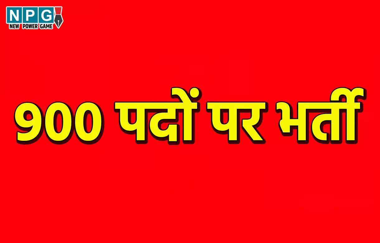 CG Job News: छत्तीसगढ़ के इस जिले में निकली 900 पदों पर भर्ती, पांचवीं से लेकर बारहवीं पास युवा करें आवेदन....