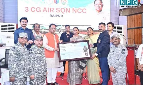 जशपुर के पीएमश्री विद्यालय में अब एनसीसी एयर स्क्वाड्रन शुरू होगी, मुख्यमंत्री साय के प्रयासों से मिली स्वीकृति, युवाओं को कैरियर बनाने में मिलेगी मदद