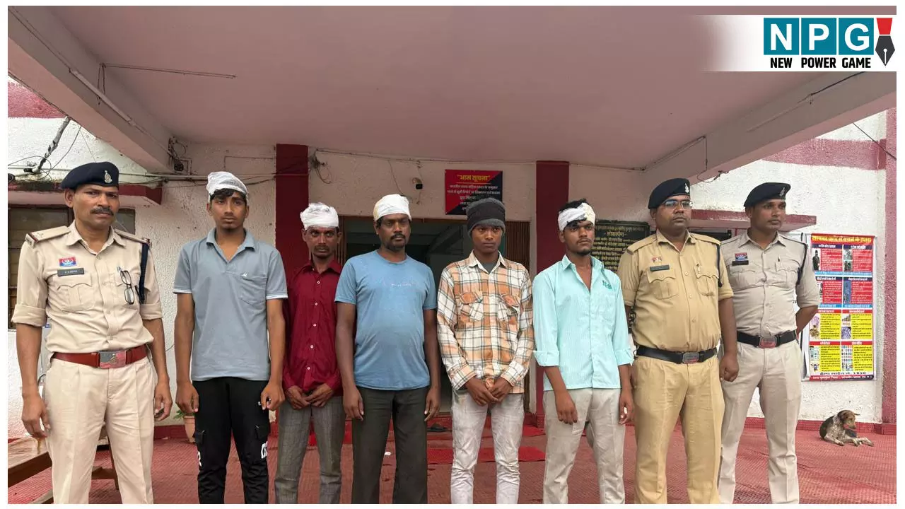 घर में घुसकर से युवक पर जानलेवा हमला, चार नाबालिगों समेत पांच आरोपी गिरफ्तार